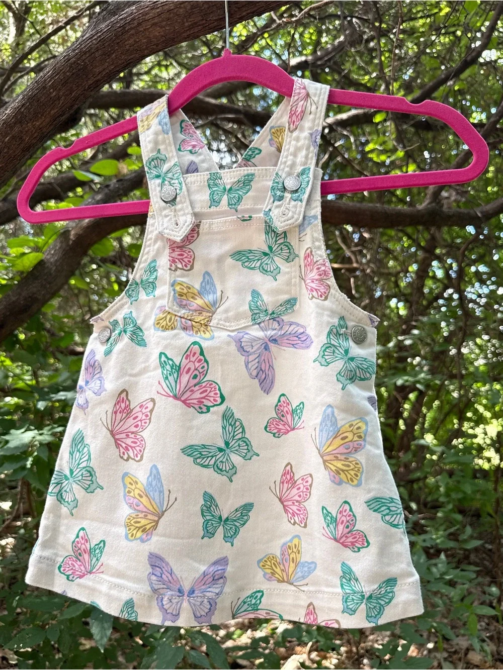 Baby Gap Butterfly Bliss Overall Dress